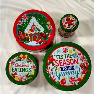 Christmas Cookie Tins